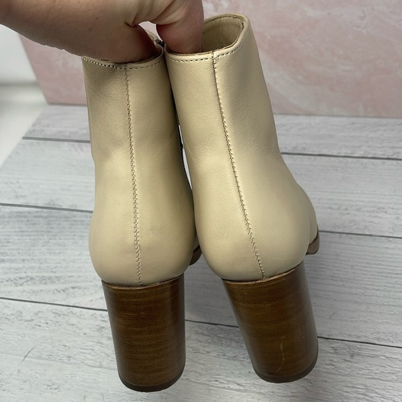 Thursday Boot Company Daisy Modern Boot in Cream 7.5 S91 - Picture 5 of 12